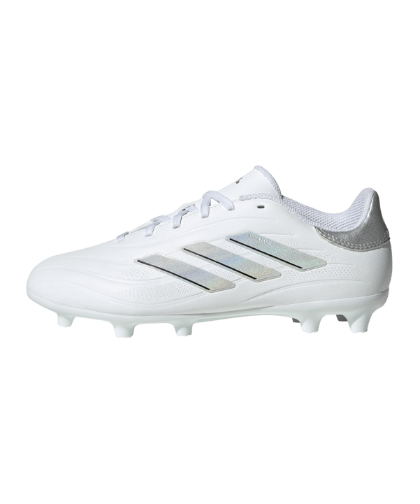 adidas COPA Pure 2 League FG Kids Pearlized Weiss Silber - weiss