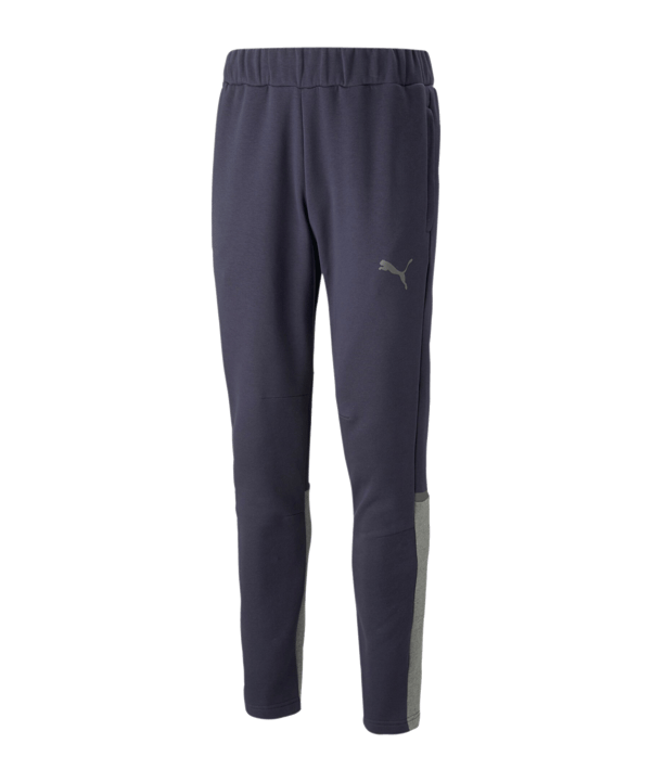 PUMA teamCUP Casuals Jogginghose Blau Grau F06 - blau