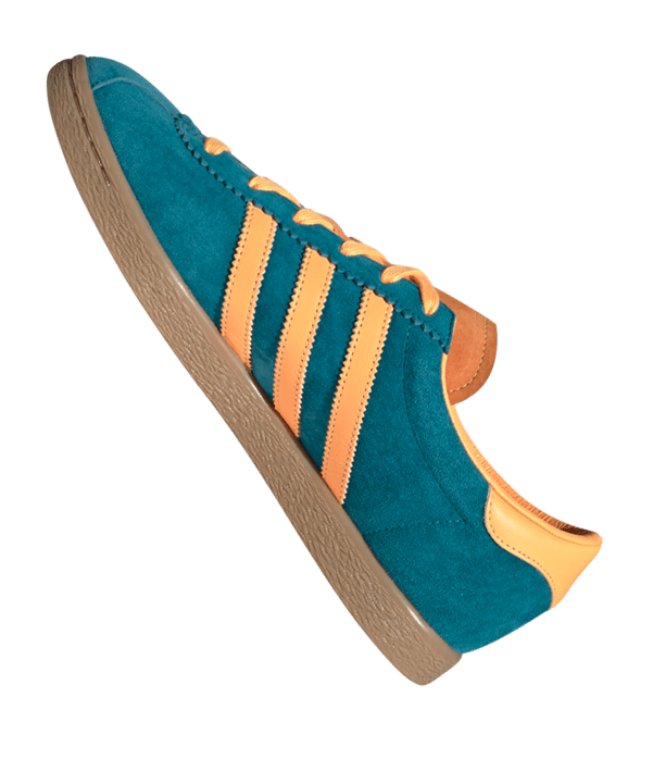 adidas Originals Stadt Sneaker Blau Orange - blau