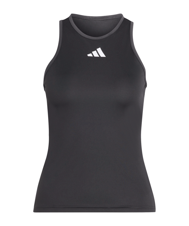 adidas Club Tennis Tank Top Black - schwarz
