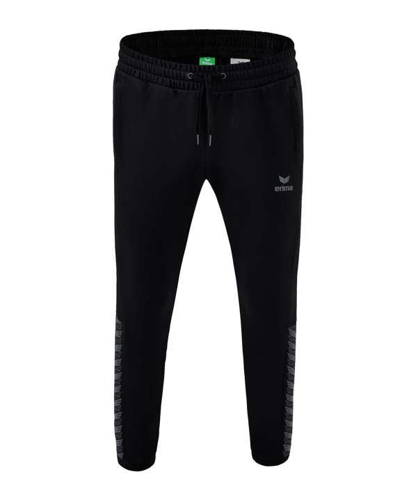 Erima Team Essential Jogginghose Schwarz - schwarz