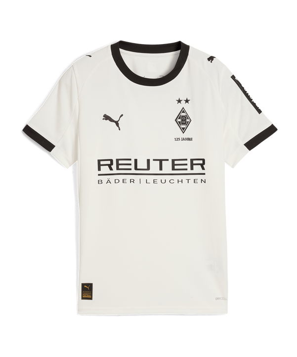 PUMA Borussia Mönchengladbach Trikot Home 2025/2026 Kids Weiß F01 - weiss