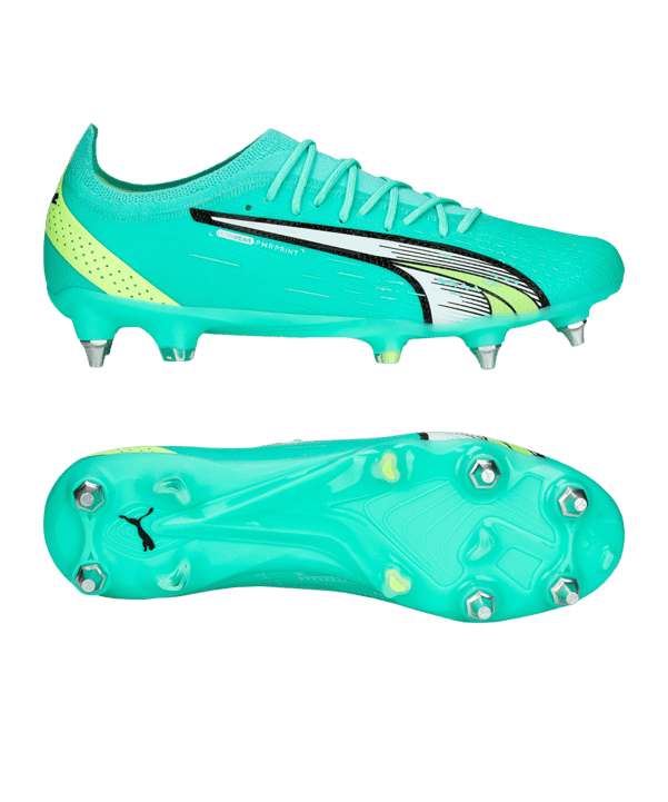 PUMA ULTRA Ultimate MxSG Pursuit Türkis Gelb Grün F03