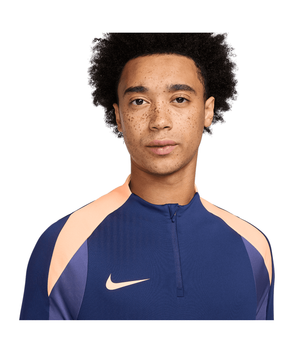 Nike Strike HalfZip Drill Top Sweatshirt Blau F493 - blau