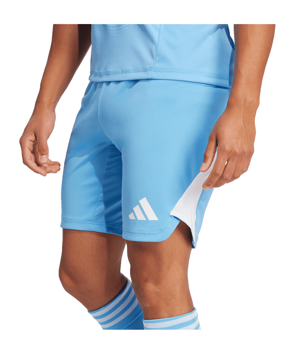 adidas Tiro 25 Pro Torwartshort Blau - blau