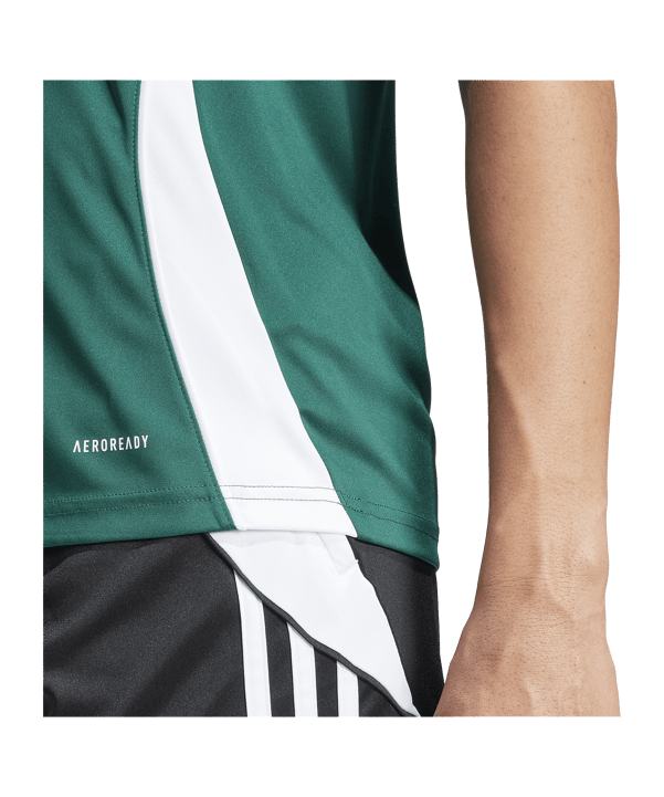 adidas Tiro 24 Trikot Damen Grün Weiss - gruen