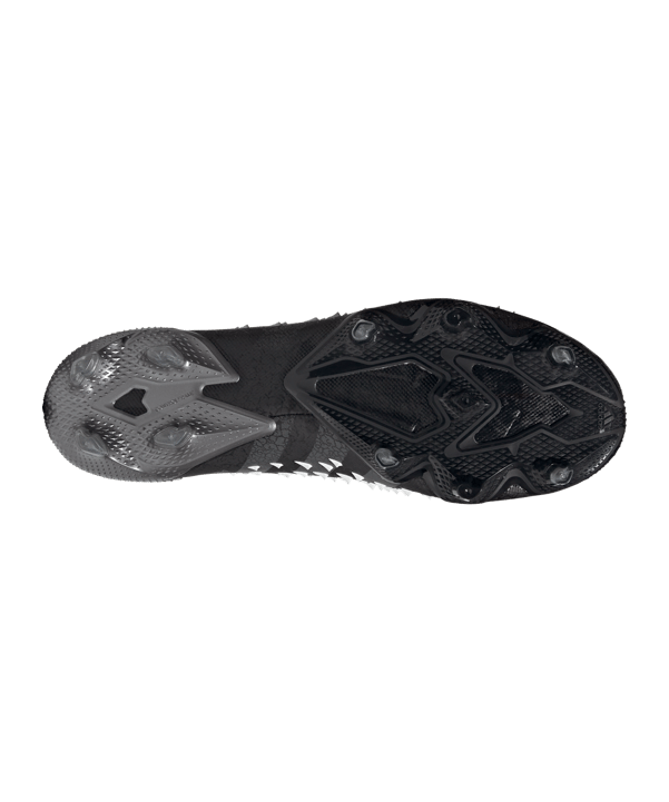 adidas Predator FREAK.1 L FG Superstealth Schwarz Grau - schwarz