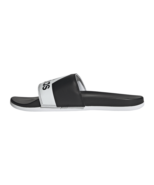 adidas Adilette Comfort Schwarz Weiss - schwarz