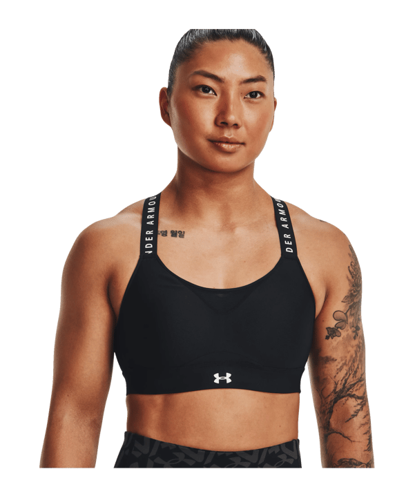 Under Armour Infinity High Sport-BH Damen F001 - schwarz