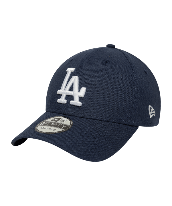 New Era MLB Los Angeles Dodgers Linen 9Forty Cap Blau - blau