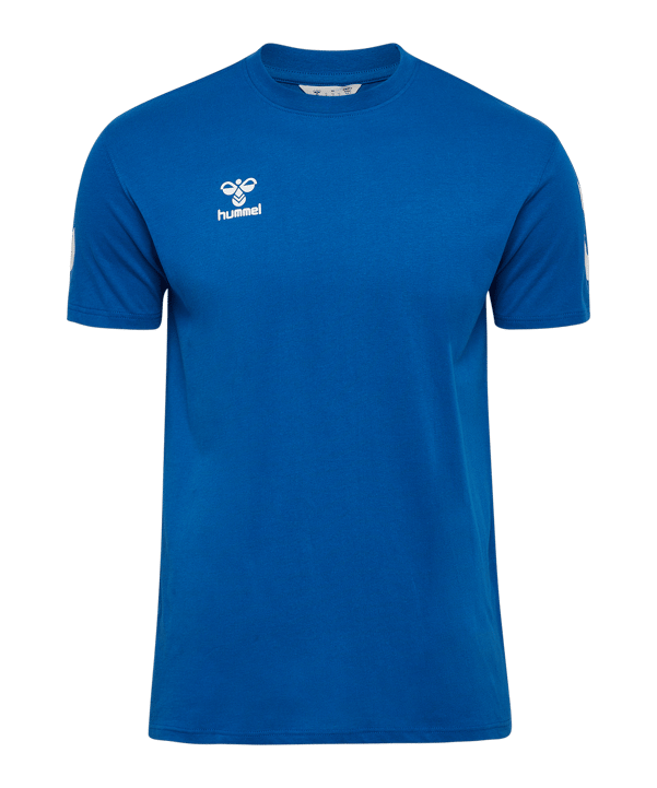 Hummel Go 2.0 Chevron T-Shirt Blau F7045 - blau