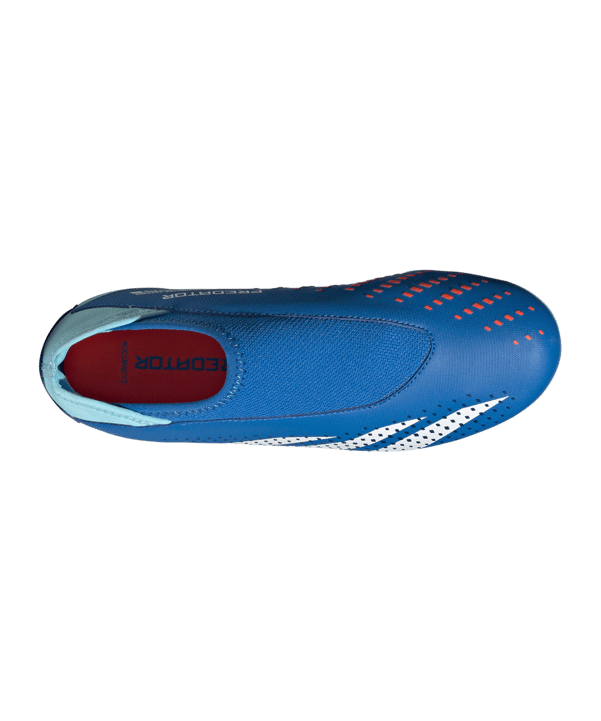 adidas Predator Accuracy.3 LL FG Marinerush Kids Blau Weiss - blau