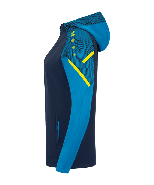 JAKO Performance Kapuzenjacke Damen Blau F908 - blau