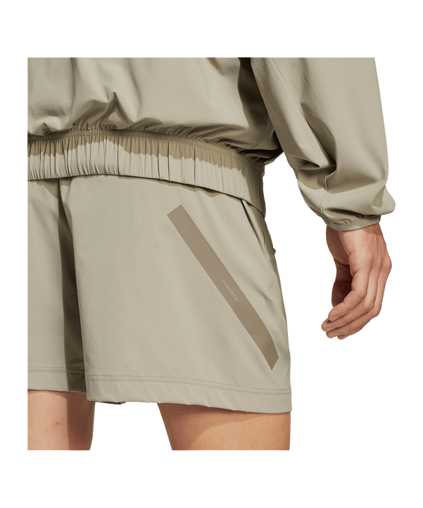 adidas Z.N.E. Woven Short Beige - beige