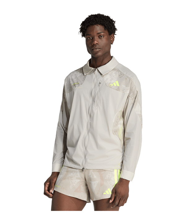 adidas Adizero Labrum Hardloopjas Beige - beige