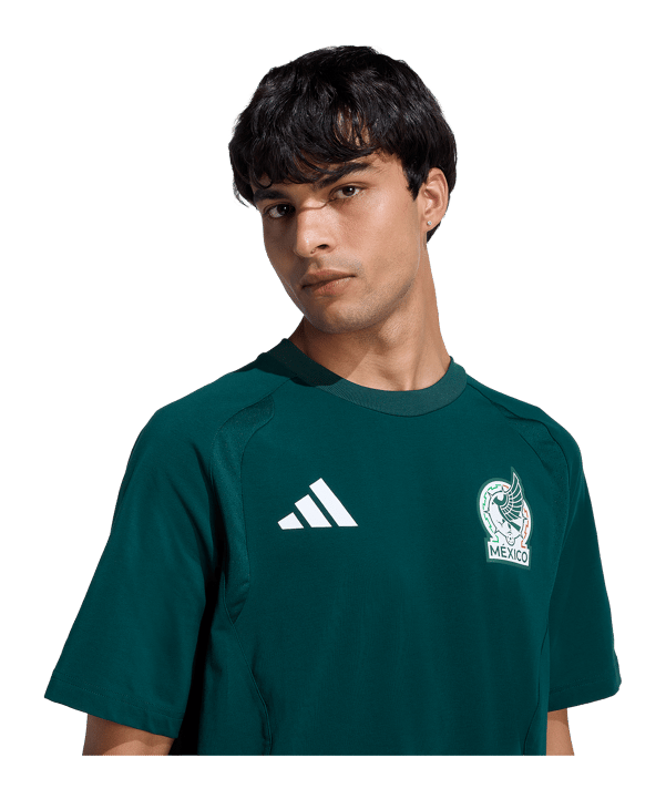 adidas FMF Messico Tiro Travel T-shirt Verde - verde