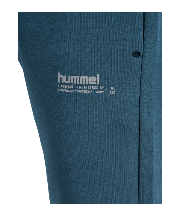 Hummel Tech Fleece Regular Hose Blau F7280 - blau