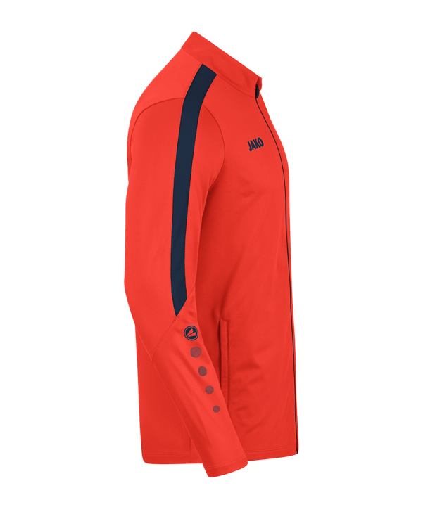 JAKO Power Polyesterjacke Orange Blau F375 - orange