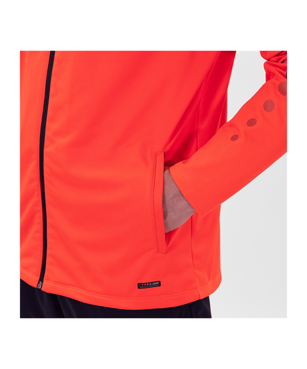 JAKO Power Polyesterjacke Orange Blau F375