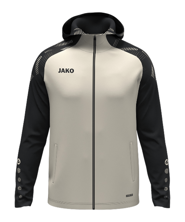 JAKO Sonic Kapuzenjacke Weiß F035 - weiss