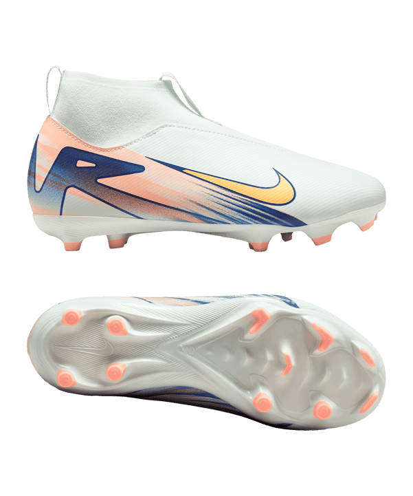 Nike Jr Air Zoom Mercurial Superfly X Academy FG/MG Dream Speed 9 Kids Grün Gold F300 - gruen