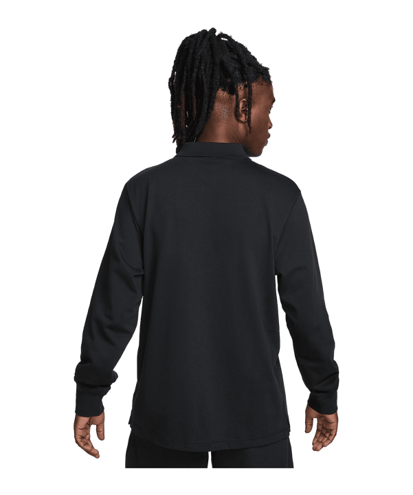 Nike Club Knit Polo Schwarz F010 - schwarz
