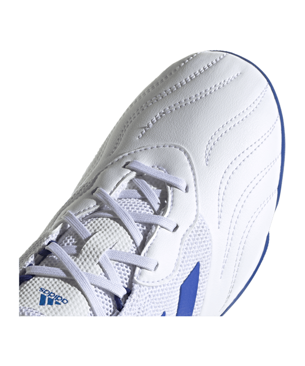 adidas COPA SENSE.3 IN Sala Diamond Edge Weiss Blau - weiss