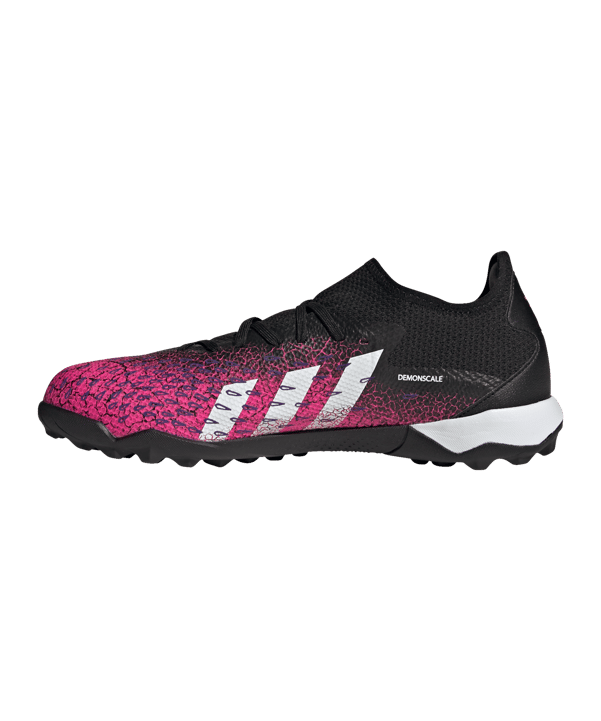 adidas Predator FREAK.3 L TF Superspectral Schwarz Weiss Pink - schwarz