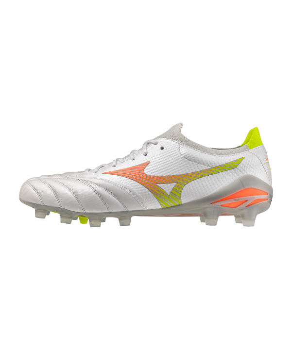 Mizuno Morelia Neo V ? Elite FG Prism Bianco C54 - bianco