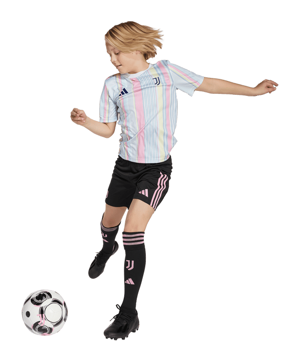 adidas Juventus Turin Prematch Trikot Kids Weiß - weiss