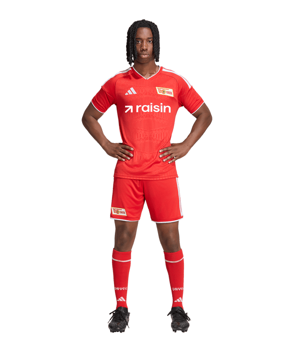adidas 1. FC Union Berlin Maglietta Home 2026/2027 Rosso - rosso