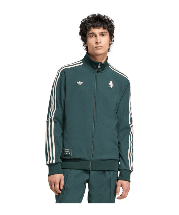 adidas Juventus Turin Icon Track Sweatshirt Grün - gruen