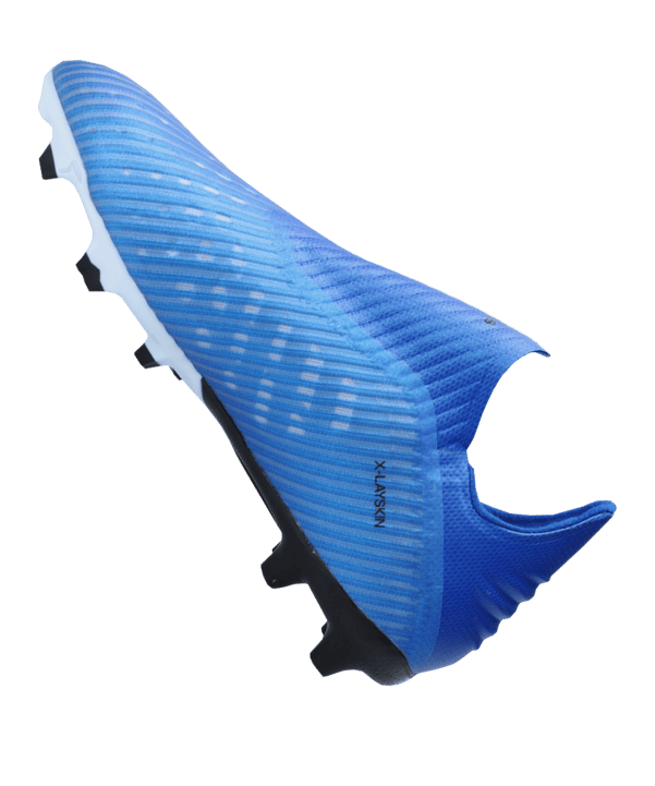 adidas X Mutator 19+ FG J Kids Blau Schwarz - blau