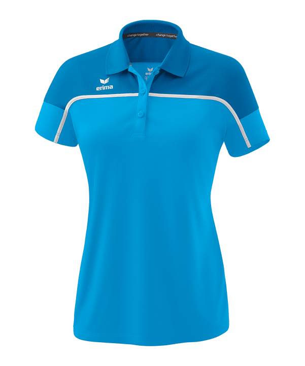 Erima Change Poloshirt Damen Blau - blau