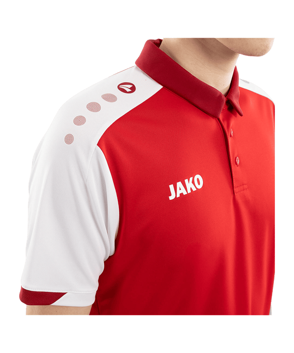 JAKO Dynamic Polo Rot F114 - rot