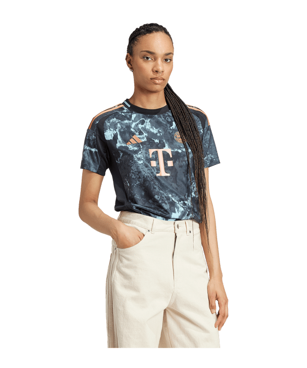 adidas FC Bayern München Trikot Away 2024/2025 Damen Schwarz - schwarz
