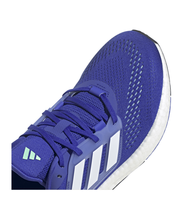 adidas Pureboost 22 Blau White Laufschuh - blau