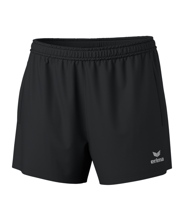 Erima Team Short Damen Schwarz - schwarz