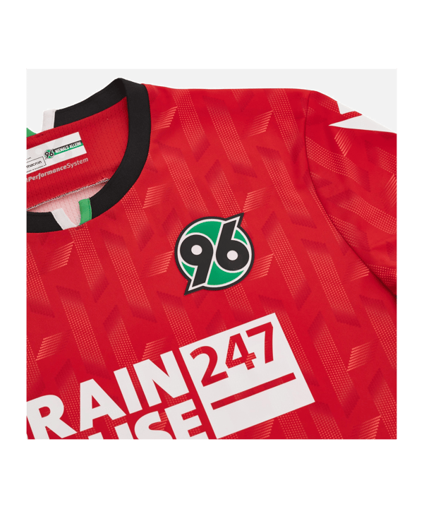 Macron Hannover 96 Trikot Home 2023/2024 Rot - rot