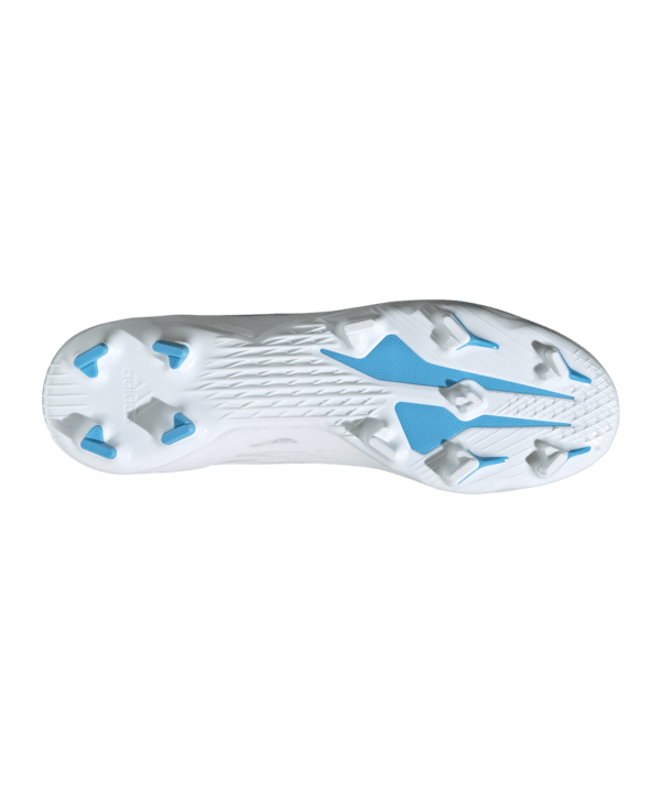 adidas X SPEEDFLOW.3 FG Diamond Edge Weiss Blau - weiss