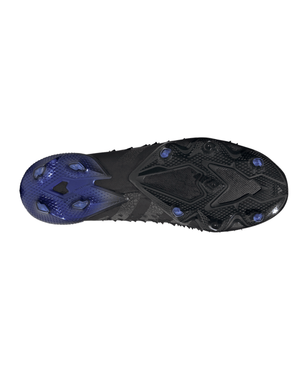 adidas Predator FREAK.1 FG Escapelight Schwarz Blau - schwarz