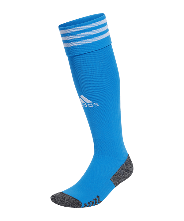 adidas Adisock 21 Strumpfstutzen Blau Weiss - blau