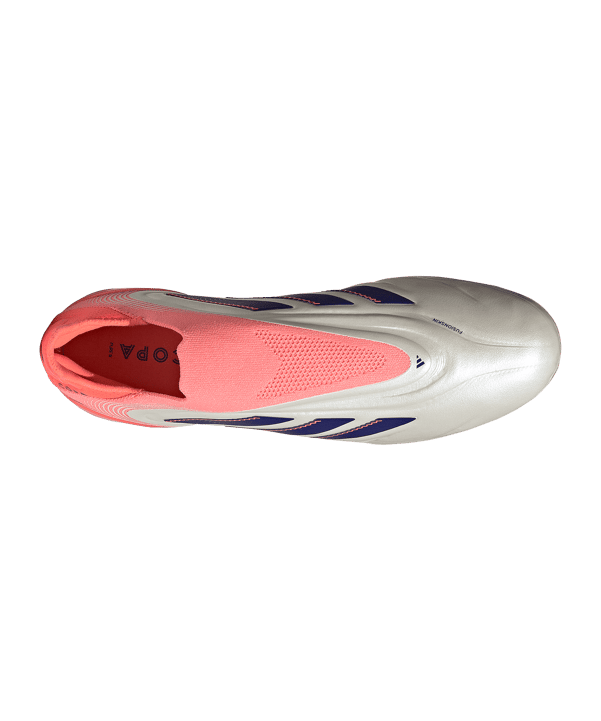 adidas Copa Pure III Elite LL FG Coral Blaze Weiß - weiss