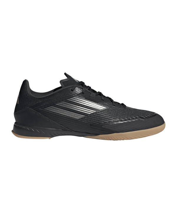 adidas F50 League IN Dark Spark Schwarz Grau - schwarz