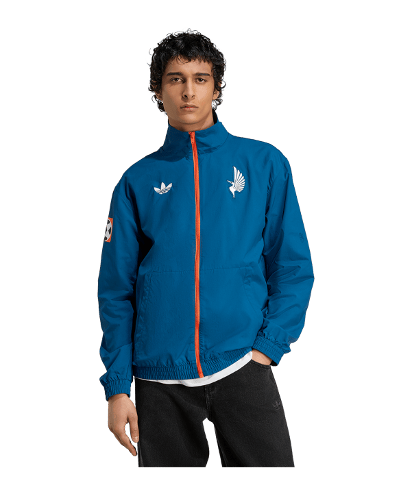 adidas New England Revolution Anthem Jacke Weiss - weiss