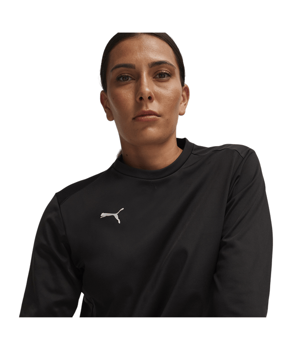 PUMA teamGOAL Training Sweatshirt Damen F03 - schwarz