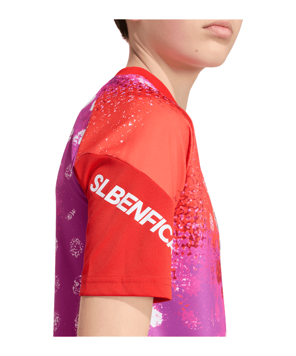 adidas Benfica Lissabon Pre Match Trikot 2026/2027 Kids Rot - rot