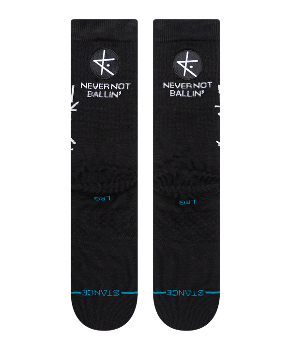 Stance X Icon Socken Schwarz - schwarz