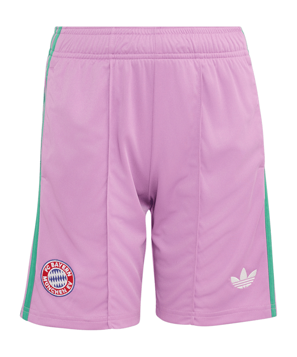adidas FC Bayern München Torwartshort Away 2026/2027 Kids Lila
