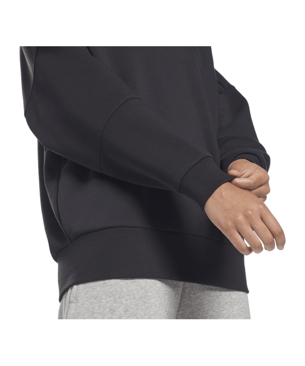 Reebok Rec. Oversize Hoody Training Damen Schwarz - schwarz
